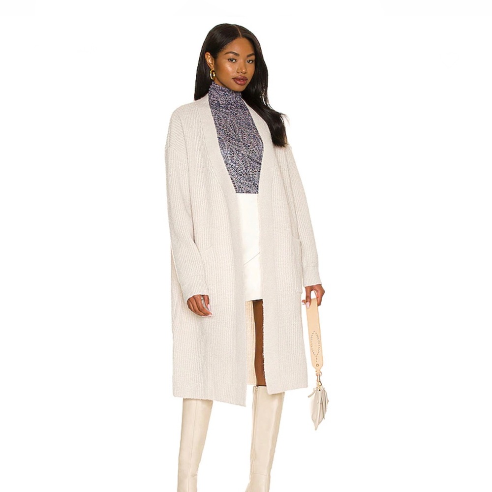 Apparis Joey Cardigan in Latte M/L